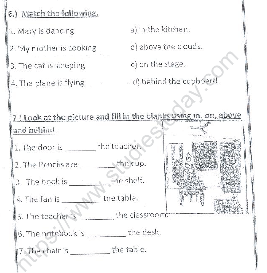 cbse-class-1-english-revision-worksheet-set-2